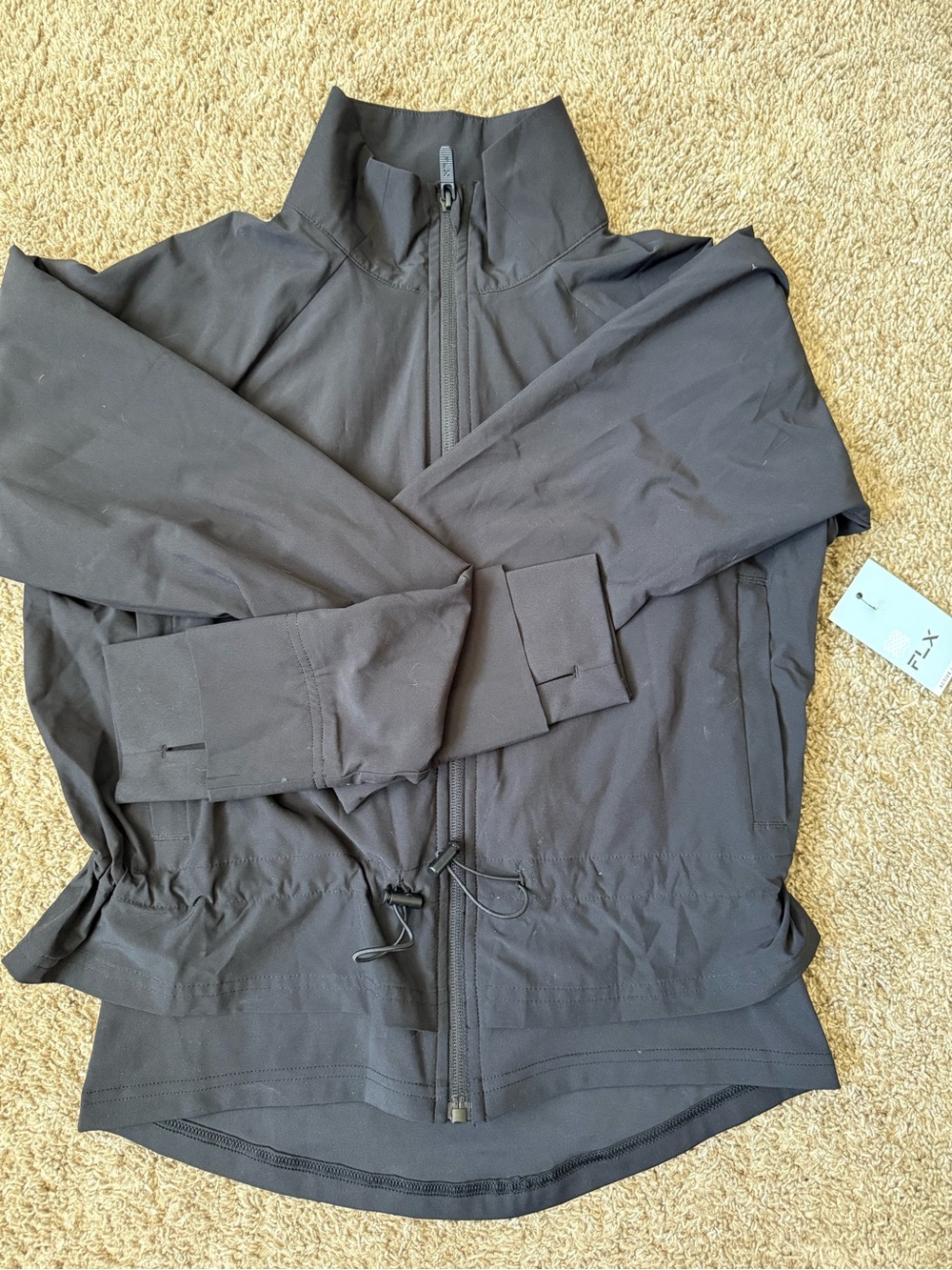 Lightweight Black Active Jacket